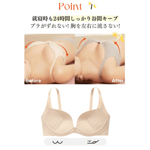 24時間ー通勤ー就寝時谷間キープ