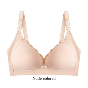 アイヤーの授乳ブラ‐24時間快適-ヌーディカラー。