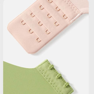 24時間ー快適ー無地ー美胸サポート-細やかな調整ができる四段三列ホックで、一日中快適なフィットをキープ。