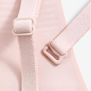 24H裸感ー通気ー 安定感のあるストラップで肩がラク。長さ調節も可能だから自分の体にぴったりフィッー。