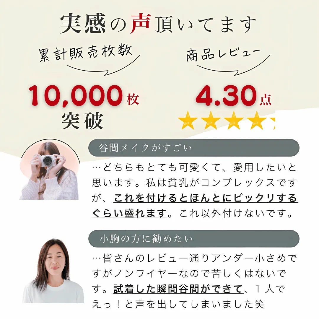 アイヤーの前ホックブラ‐24時間快適‐4カラー-s-xl-累計販売数1万枚以上 × 4.3の高評価！