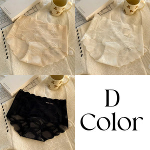 肌にやさしく寄り添う軽いショーツの全体ディテール