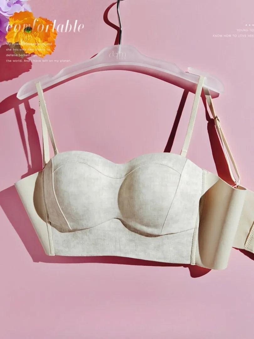 小胸メイクシリーズ 自然に寄せるタイダイ風 見せブラ 全体シルエット