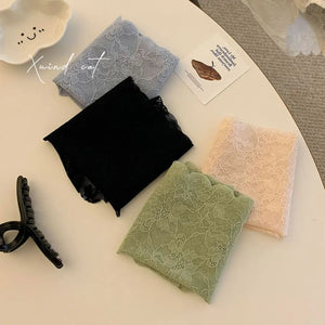 透け感エアリーレースシリーズ-パリシックシアーレースショーツ-上品な透け感が魅力のショーツ。上品な印象を与える繊細なレース模様